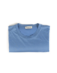 Castello d'Oro Light Blue T-shirt 100% Cotton Regular Fit thumbnail
